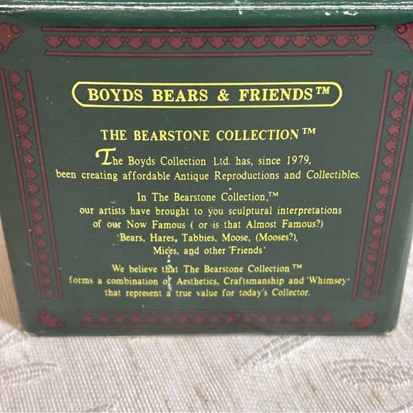 Boyd’s Bears Kringle & Bailey With List 1993 Marked 21E/2679 In Original Box - Picture 10 of 10